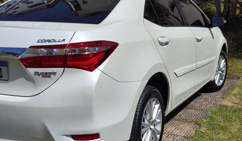 COROLLA DYNAMIC 2.0 CVT 2017 completo